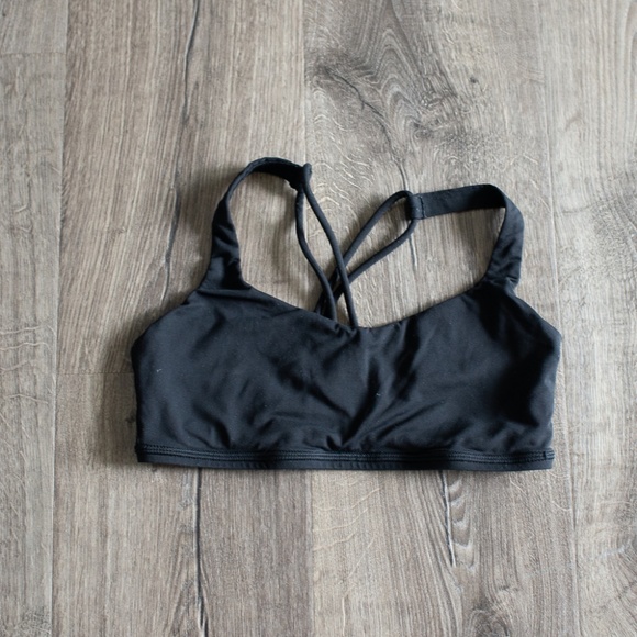 lululemon athletica Other - Lululemon Free to Be bra 4 black